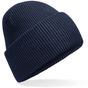 Beechfield Bonnet classique à large revers et pinces invisibles french_navy