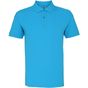 Asquith & Fox Men's Polo turquoise