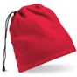 Beechfield Tour de cou convertible bonnet Suprafleece® red