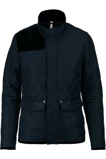 Veste matelassée femme - Navy/black