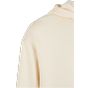 Build Your Brand Fluffy Hoody White sand
