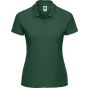 Russell Athletic Ladies' Classic Polycotton Polo bottle_green