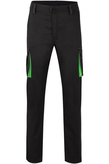 Image produit Pantalon stretch multipoches bicolore