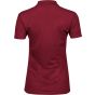 Tee Jays Women's Luxury Stretch Polo deep_red