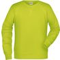 James&Nicholson Men´s Sweat acid_yellow
