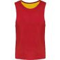 ProAct Chasuble réversible multisports unisexe sporty_red/sporty_yellow