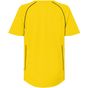 James&Nicholson Team Shirt Junior yellow/black