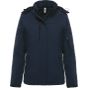 Kariban Parka softshell doublée à capuche pour femme navy