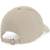 Beechfield Casquette à 6 panneaux en coton biologique sand