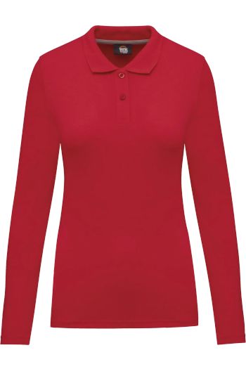 Image produit Polo manches longues femme