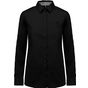 Kariban Chemise coton Nevada manches longues femme black
