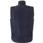 Velilla Gilet matelassé bicolore multipoches navy/sky_blue