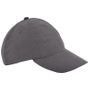 L-merch Kids´ Brushed Cap dark_grey
