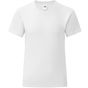 fruit of the loom Girls Iconic 150 T white