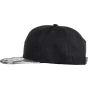Result Bronx Glitter Flat Peak Snapback Cap black/silver
