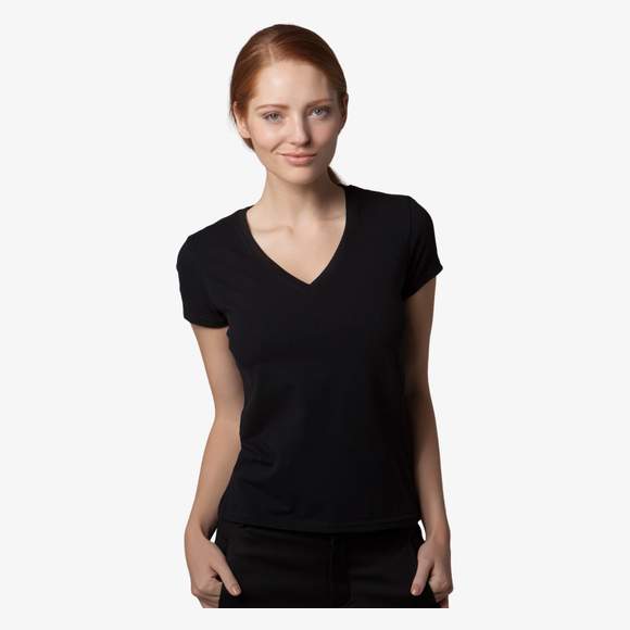 Women's cafe bar top t-shirt short sleeve bargear