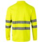 Velilla Polo manches longues haute visibilité en coton/polyester fluo_yellow