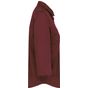 Kariban chemise manches 3/4 femme wine