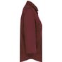 kariban chemise manches 3/4 femme wine