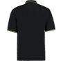 Kustom Kit Men's St. Mellion Polo Black / Lime
