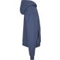 Build Your Brand Ultra Heavy Zip Hoody Vintage blue