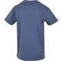 Build Your Brand Kids Basic Tee vintage_blue