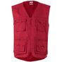 Velilla Gilet multipoches red