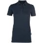 HRM Women's Luxury Stretch Polo Navy