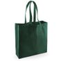 Westford Mill Sac shopping classique en coton issu du commerce équitable bottle_green
