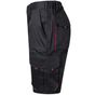 Velilla Bermuda multipoches bicolore black/red