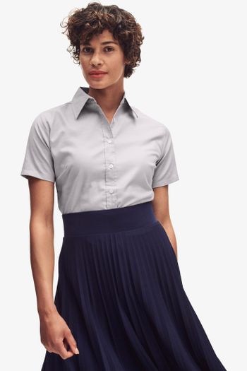 Image produit Short Sleeve Oxford Shirt Lady-Fit