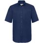 fruit of the loom Men´s Short Sleeve Oxford Shirt navy