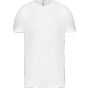 Kariban T-shirt col rond manches courtes homme white