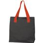 Black&Match Shopping Bag black/orange