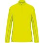 ProAct Sweat running 1/4 zip homme fluorescent_yellow