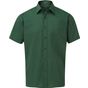 Premier Chemise popeline à manches courtes pour homme bottle