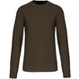 Kariban Sweat-shirt col rond unisexe dark_khaki