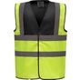 Yoko Gilet haute visibilité black/hi_vis_yellow