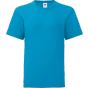 fruit of the loom Kids Iconic 150 T azure blue