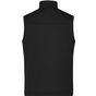 James&Nicholson Men´s Softshell Vest black