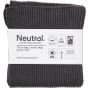 Neutral Pearl Knit Kitchen Cloth charcoal