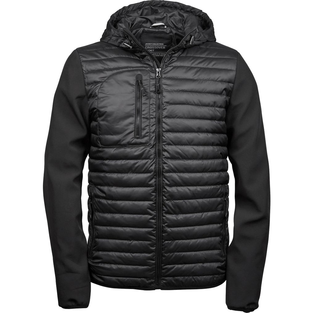 Hooded crossover jacket Tee Jays