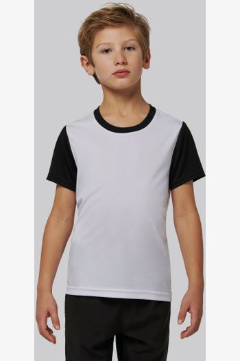 Image produit Maillot manches courtes bicolore enfant