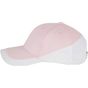 k-up Racing - casquette bicolore 6 panneaux pink/white