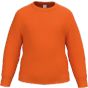 iDeal Basic Brand Sweat-shirt col rond enfant ideal_orange