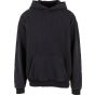 Build Your Brand Vintage Heavy Hoodie black