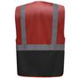 Yoko Gilet multifonction haute visibilité red/black