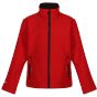 Regatta Kids' Ablaze 2-Layer Softshell black/classic_red