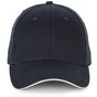 K-up Casquette sandwich contrasté - 6 panneaux navy/white