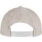 flexfit 5-Panel Premium Curved Visor Snapback Cap heather_grey